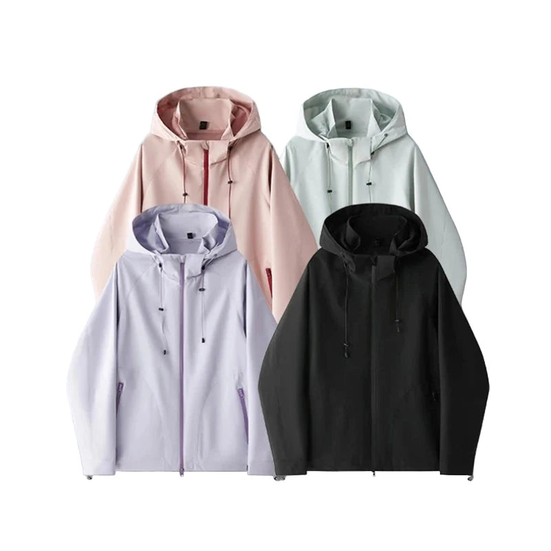 Veste Randonnée Femme Coupe-Vent & Déperlante - StormShell Essential