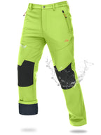 Pantalon Randonnée Homme Softshell Imperméable – Chaleur & Protection Outdoor - ThermoFlex