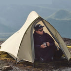 Tente Randonnée Légère 2 Personnes – 4 saisons, double-toit PU, bivouac trekking - VENTURIS CloudUp Pro 2P
