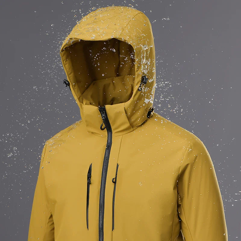 Veste Randonnée Homme Hiver Chaude à Protection Renforcée - Thermo Pro