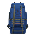 Sac De Randonnée Grande Capacité 130L – Nylon Imperméable, Système MOLLE & Portage Renforcé - TrekMaster 130