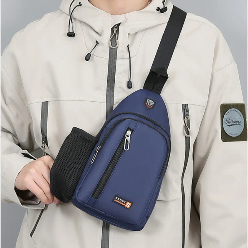 Sacoche Randonnée Légère Unisexe Compacte - Crossbody