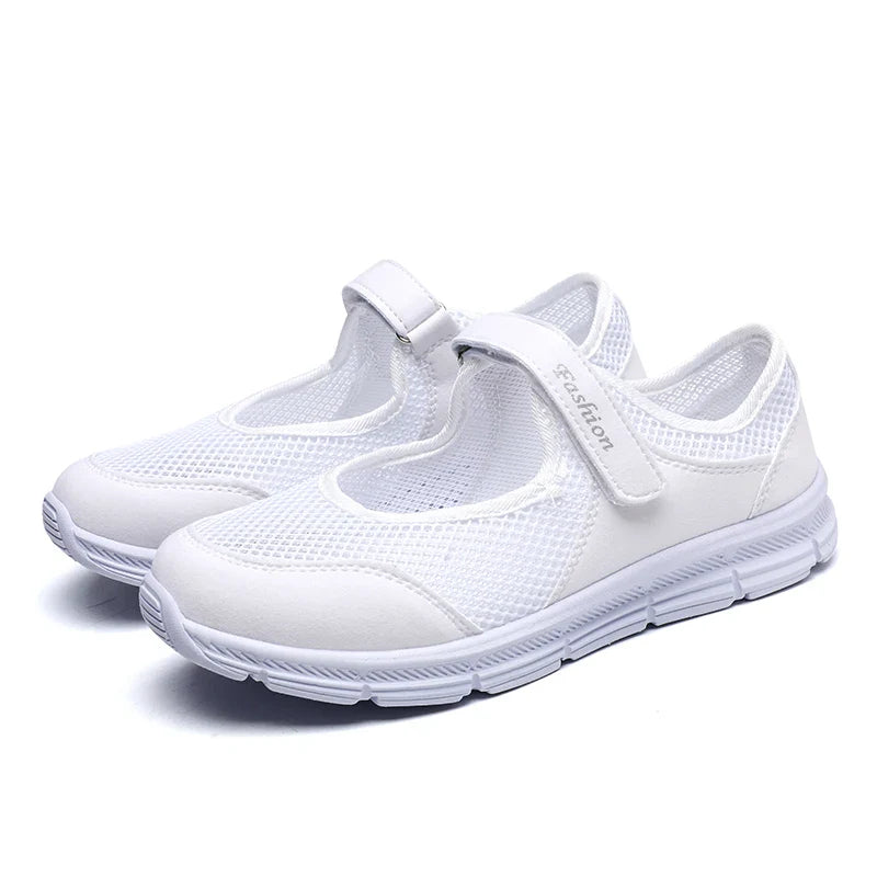 Sandales Randonnée Femme Respirantes – Mesh Léger & Fermeture Scratch Confort