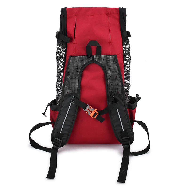 Sac Porte Chien Randonnée – Sac À Dos Respirant & Ajustable