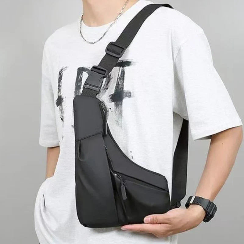 Sacoche Randonnée Homme Asymétrique – Légère & Moderne - Minimalisty