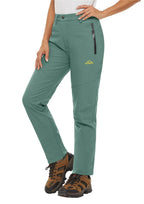 Pantalon Randonnée Femme Softshell Chaud, Déperlant & Multi-Poches - Storm Pants
