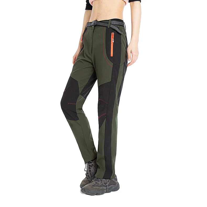 Pantalon Randonnée Femme Imperméable, Chaud & Résistant - Flex Pants