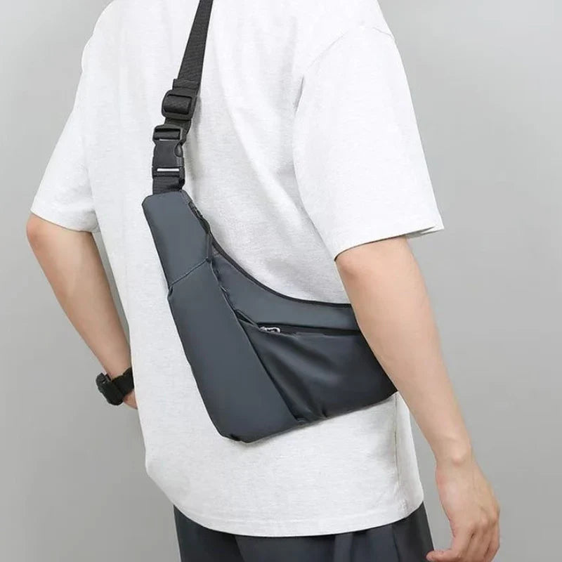 Sacoche Randonnée Homme Asymétrique – Légère & Moderne - Minimalisty