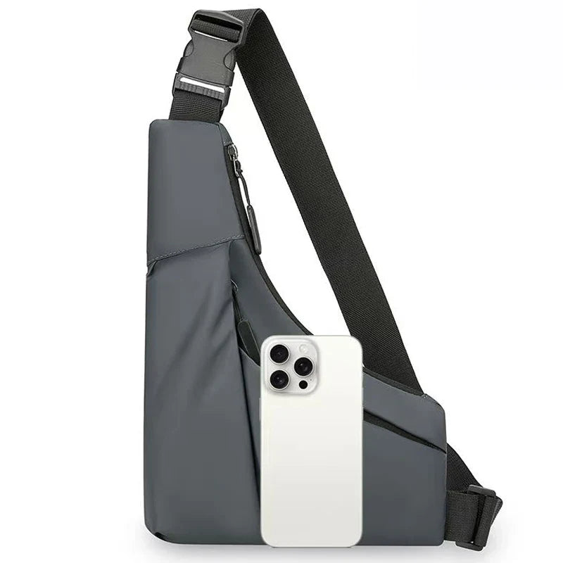 Sacoche Randonnée Homme Asymétrique – Légère & Moderne - Minimalisty