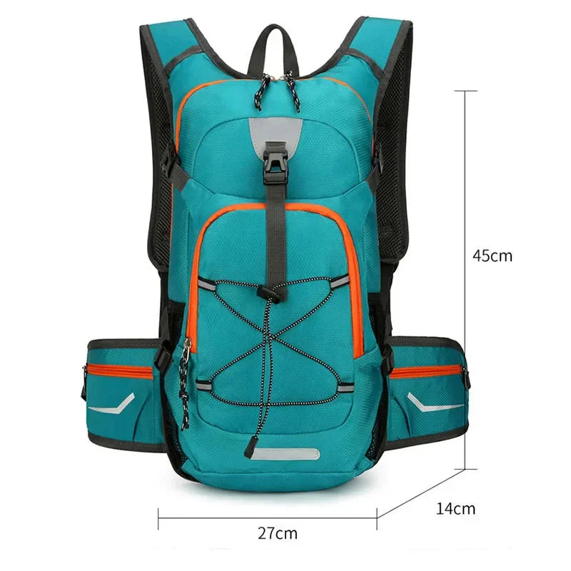 Sac de Randonnée 25L Léger Compatible Poche à Eau et Bande Réfléchissante - RidgeLite 25