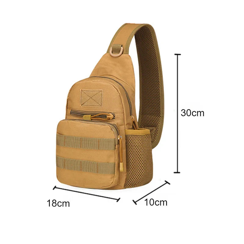 Sacoche Randonnée Tactique Unisexe 20L Étanche & Compacte - MolleTrail