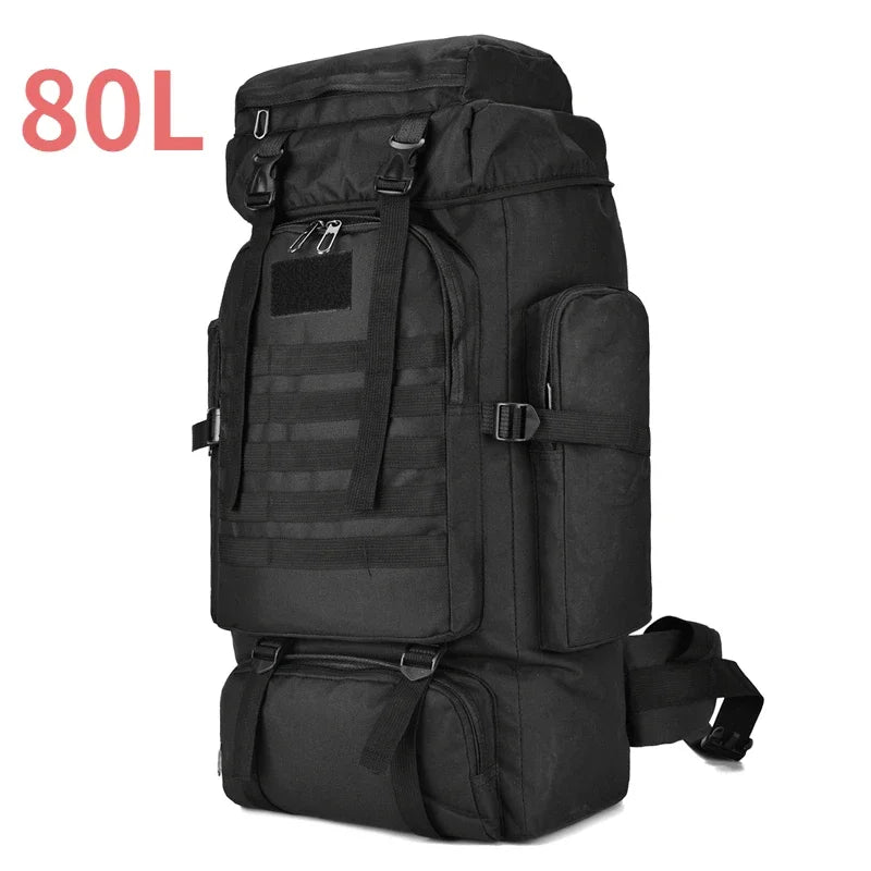 Sac de Randonnée Tactique 80 à 100L Résistant Organisation Militaire - TrekForce 80/100