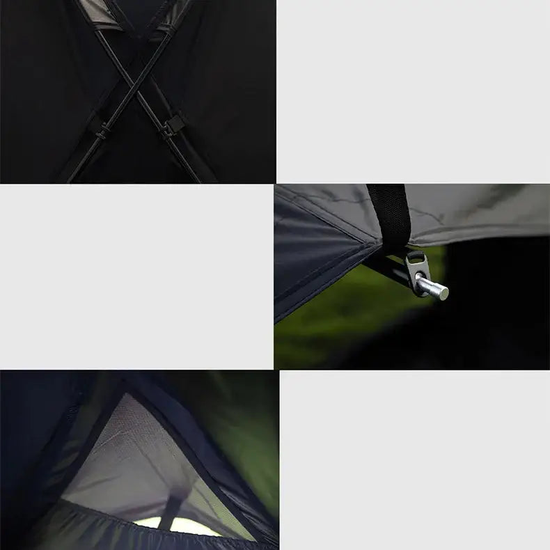 Tente Randonnée Hiver Imperméable - TREKSHIELD 2P