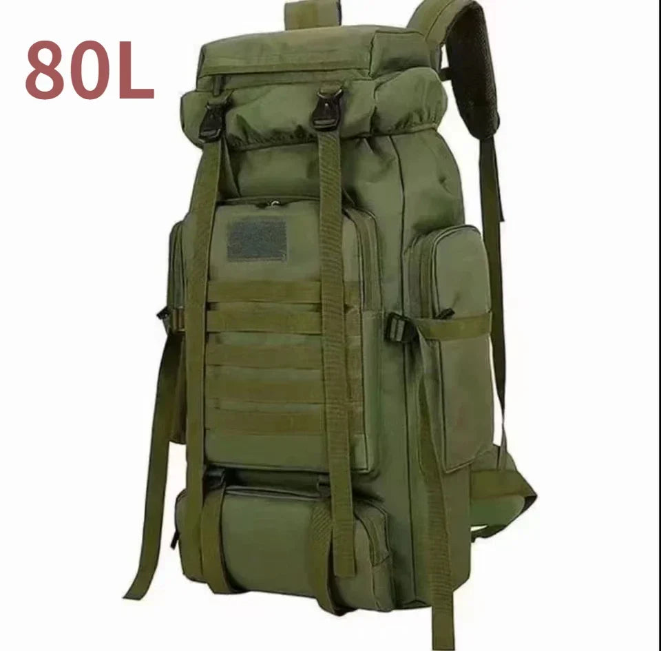 Sac de Randonnée Tactique 80 à 100L Résistant Organisation Militaire - TrekForce 80/100