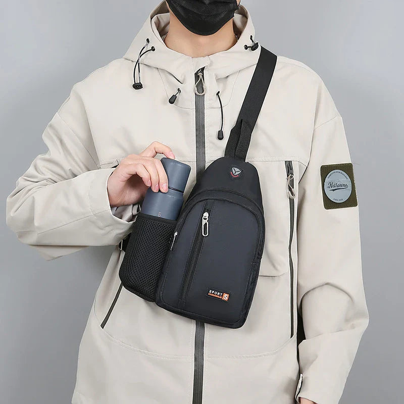 Sacoche Randonnée Légère Unisexe Compacte - Crossbody