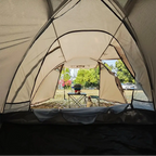 Tente Randonnée Dôme Hiver Compatible avec Mini Cheminée, Étanche - CAMPFLEX