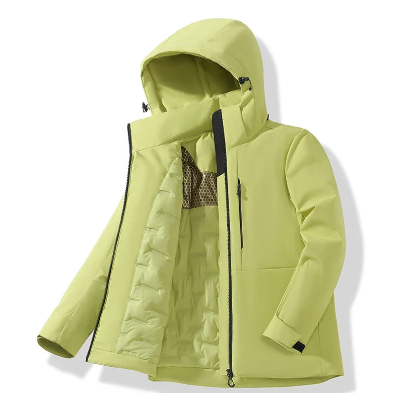 Veste Randonnée Homme Hiver Chaude à Protection Renforcée - Thermo Pro