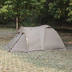 Tente Randonnée Dôme Hiver Compatible avec Mini Cheminée, Étanche - CAMPFLEX