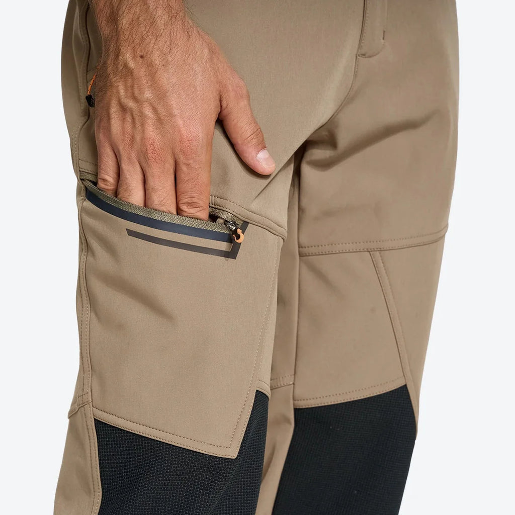 Pantalon Randonnée Homme Softshell Imperméable – Chaleur & Protection Outdoor - ThermoFlex