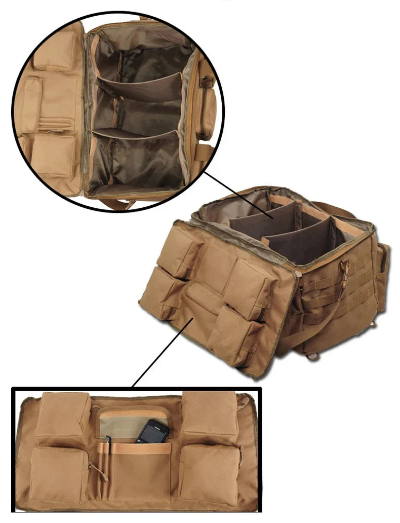 Sac De Randonnée 50L Polyvalent - TrekForce 50
