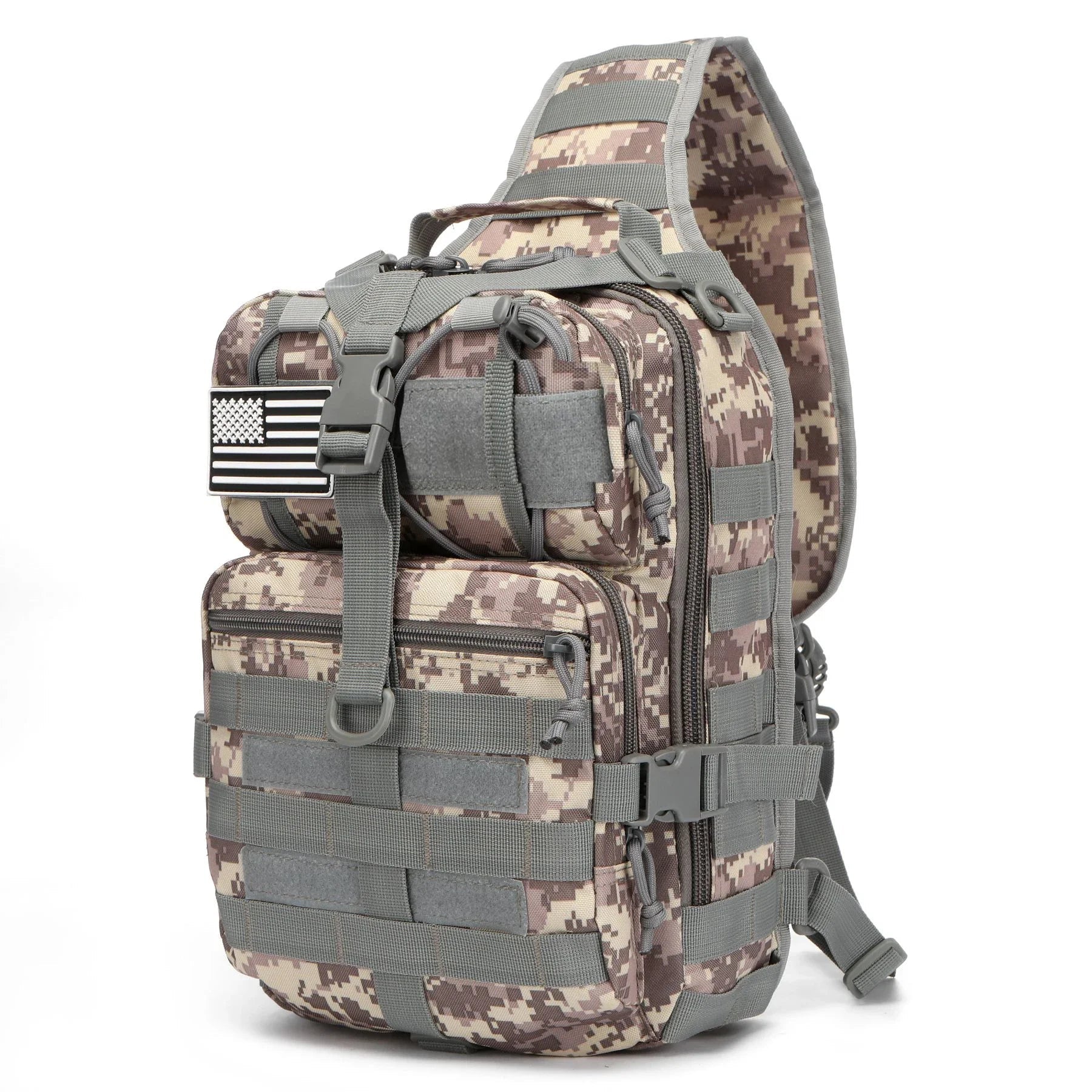 Sacoche Randonnée Déperlante avec Système MOLLE - Traily