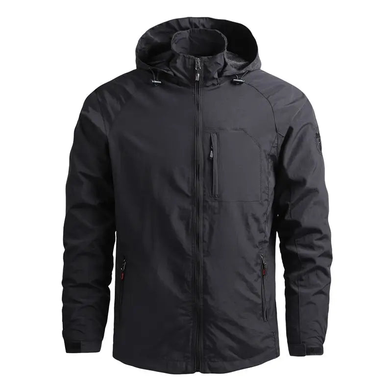 Veste Randonnée Homme Étanche & Respirante à Capuche Amovible - StormEdge