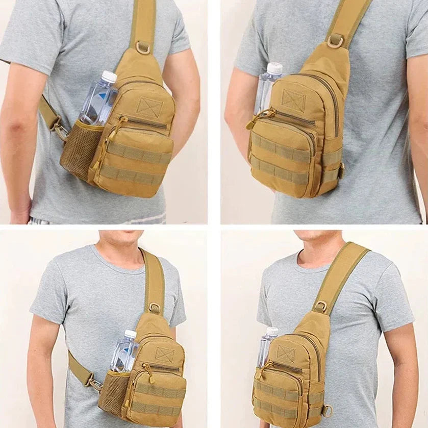 Sacoche Randonnée Tactique Unisexe 20L Étanche & Compacte - MolleTrail