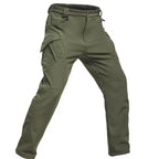 Pantalon Randonnée Homme Softshell – Doublure Polaire & Poches Cargo - Mazrout