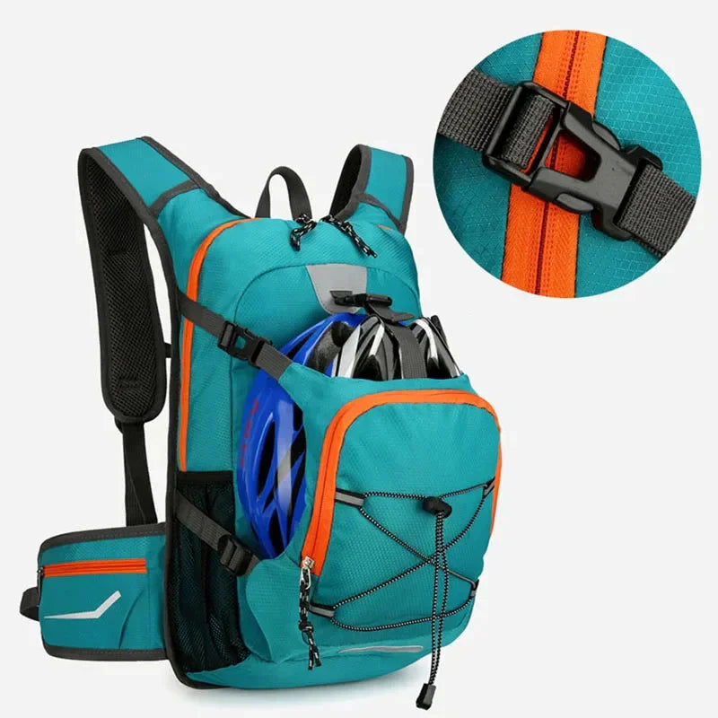 Sac de Randonnée 25L Léger Compatible Poche à Eau et Bande Réfléchissante - RidgeLite 25