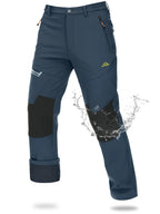 Pantalon Randonnée Homme Softshell Imperméable – Chaleur & Protection Outdoor - ThermoFlex