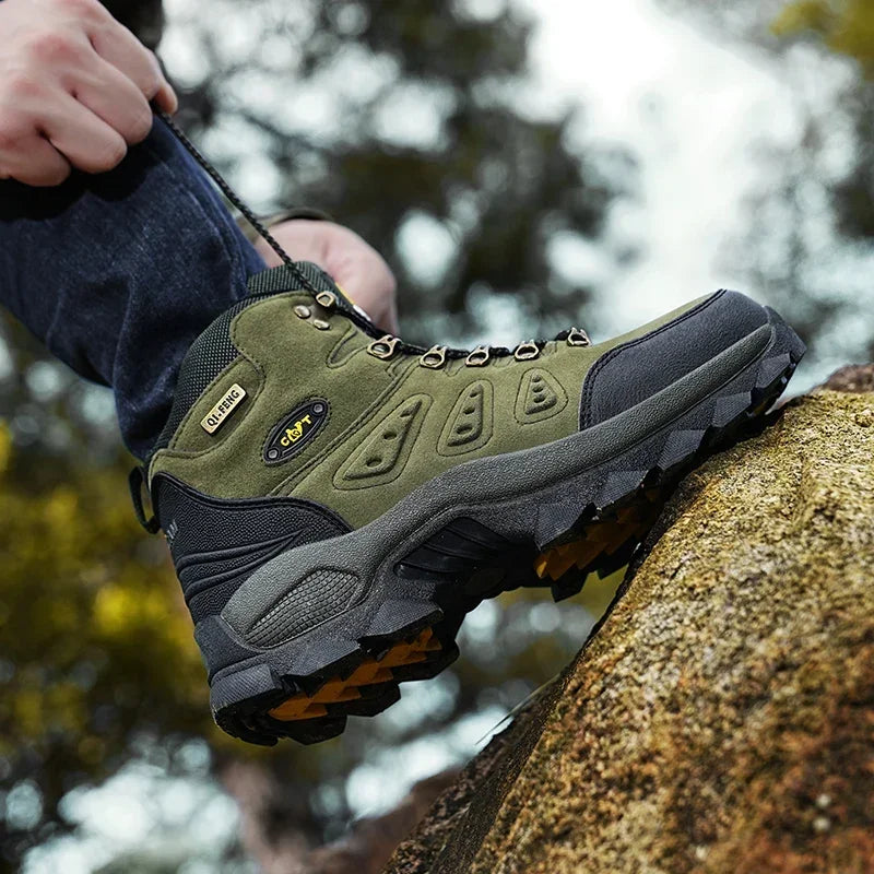 Chaussure Randonnée Homme Montante, Stable et Accroche Tout-Terrain - TerraCore