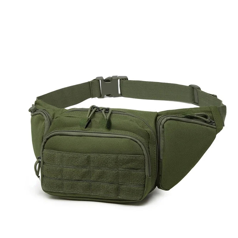 Sacoche Randonnée Ceinture Homme, Banane Outdoor Tactique Multi-Poches - TactikFlex