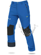 Pantalon Randonnée Homme Softshell Imperméable – Chaleur & Protection Outdoor - ThermoFlex