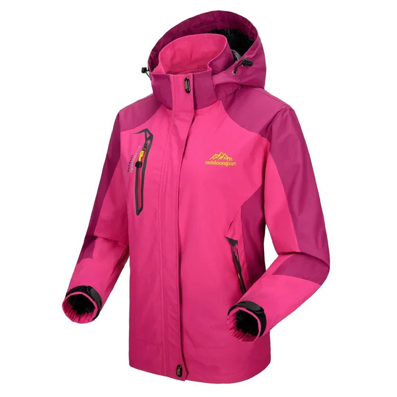 Veste Randonnée Femme Déperlante et Coupe-Vent - RainVenture
