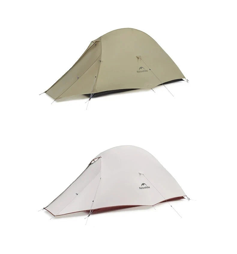 Tente Randonnée Légère 2 Personnes – 4 saisons, double-toit PU, bivouac trekking - VENTURIS CloudUp Pro 2P