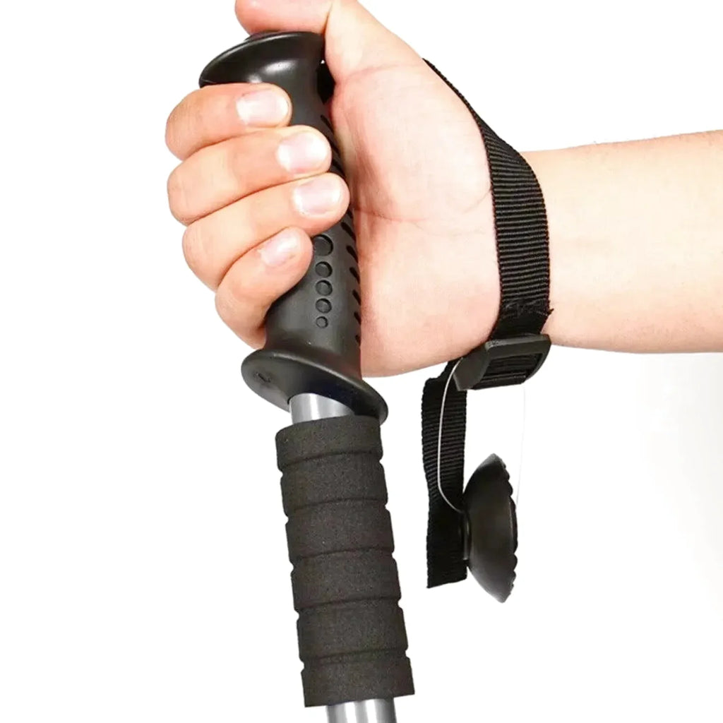Bâton de Randonnée avec Amortisseur Dynamique Léger (65–135 cm) - Aluminium 6061 - TrekPulse