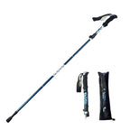 Bâton de Randonnée Pliable 5 Sections (107–125 cm) — Acier Carbone Léger 250 g - TrekPro Ultra-Light 125