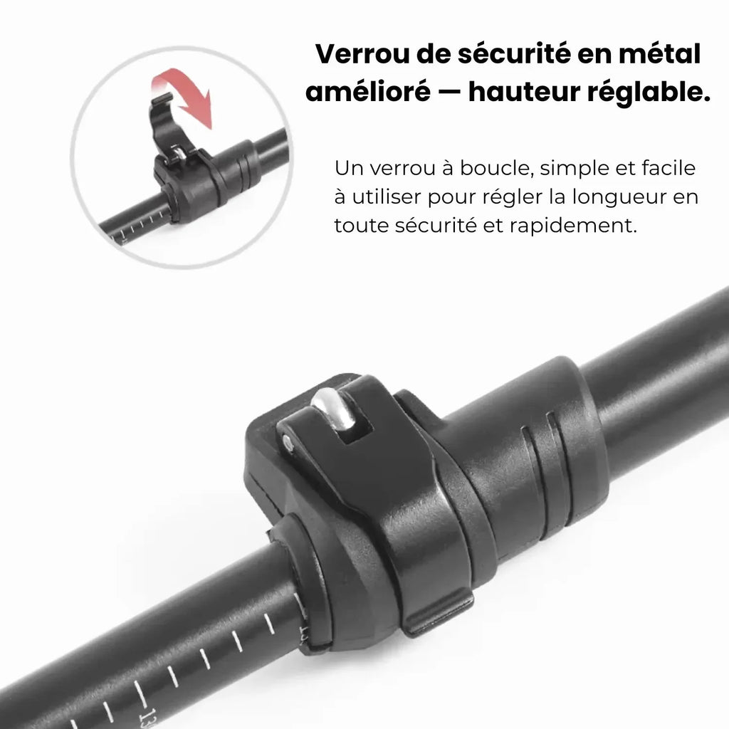 Bâton De Randonnée Télescopiques (56–135 cm) Quick Lock - Aluminium 7075 - Naturehike 135