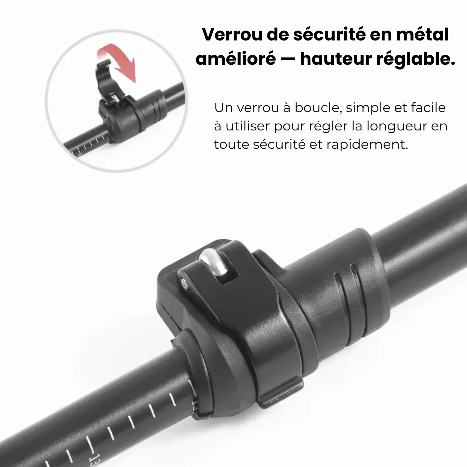 Bâton De Randonnée Télescopiques (56–135 cm) Quick Lock - Aluminium 7075 - Naturehike 135