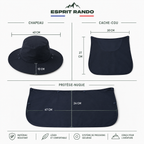 Chapeau Randonnée Anti-UV – Léger, Respirant & Séchage Rapide