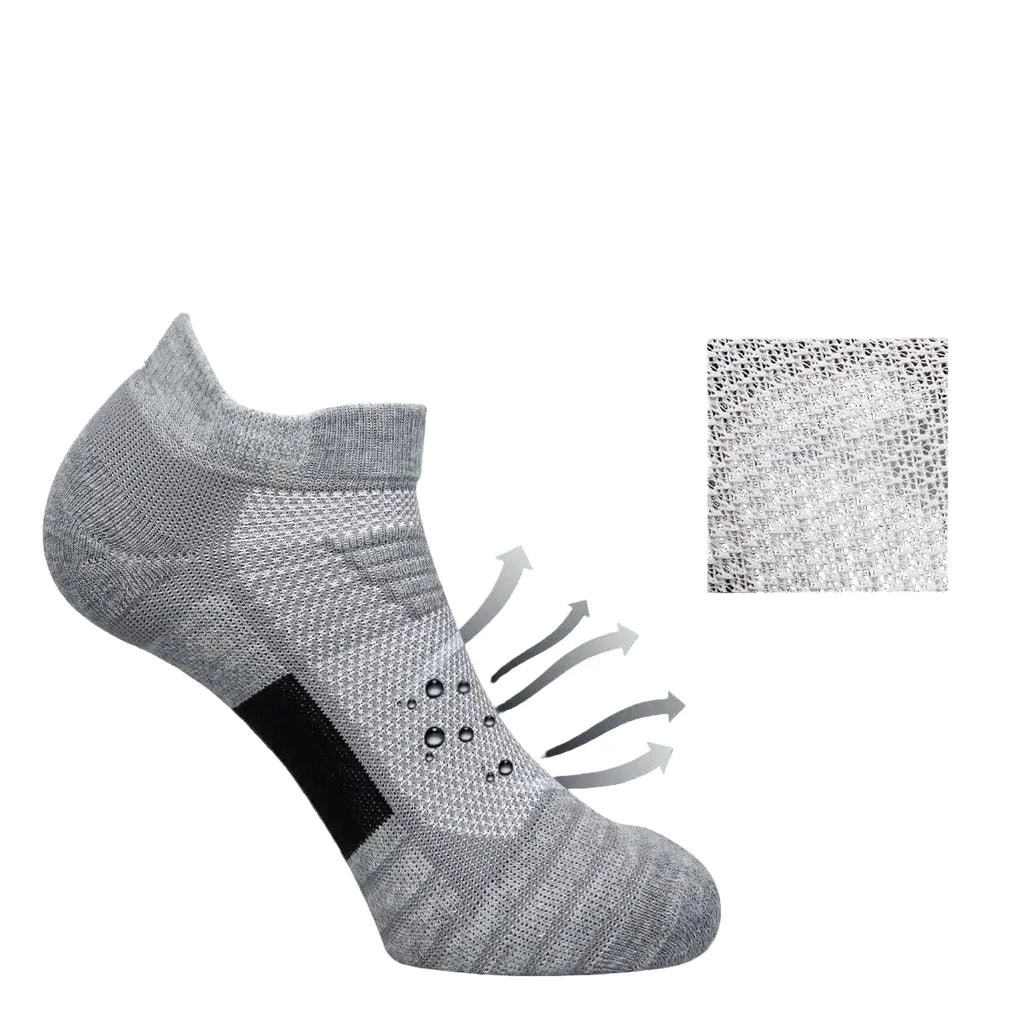 Chaussette Randonnée Basse Respirante – Confort Technique & Séchage Rapide (Lot de 1 à 3 Paires) - DryStride