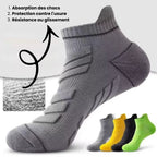 Chaussette Randonnée Respirantes, Confort & Maintien- TrekCush (x5)