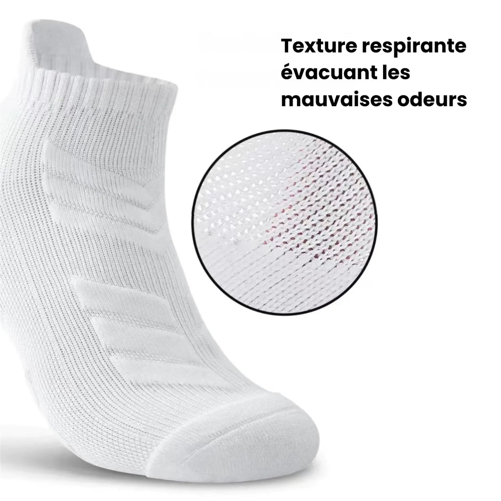 Chaussette Randonnée Respirantes, Confort & Maintien- TrekCush (x5)