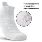Chaussette Randonnée Respirantes, Confort & Maintien- TrekCush (x5)