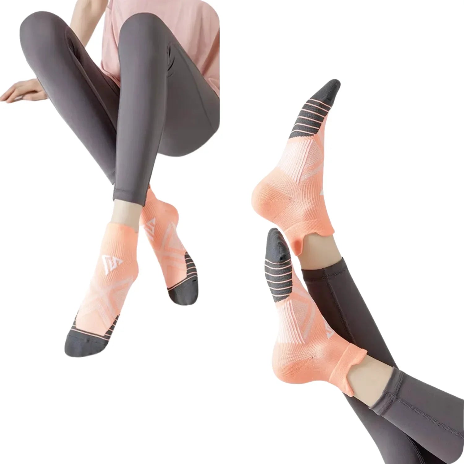 Chaussette Randonnée & Sport Basse – Respirantes, Maintien Ajusté et Confort Durable - Dynaflow