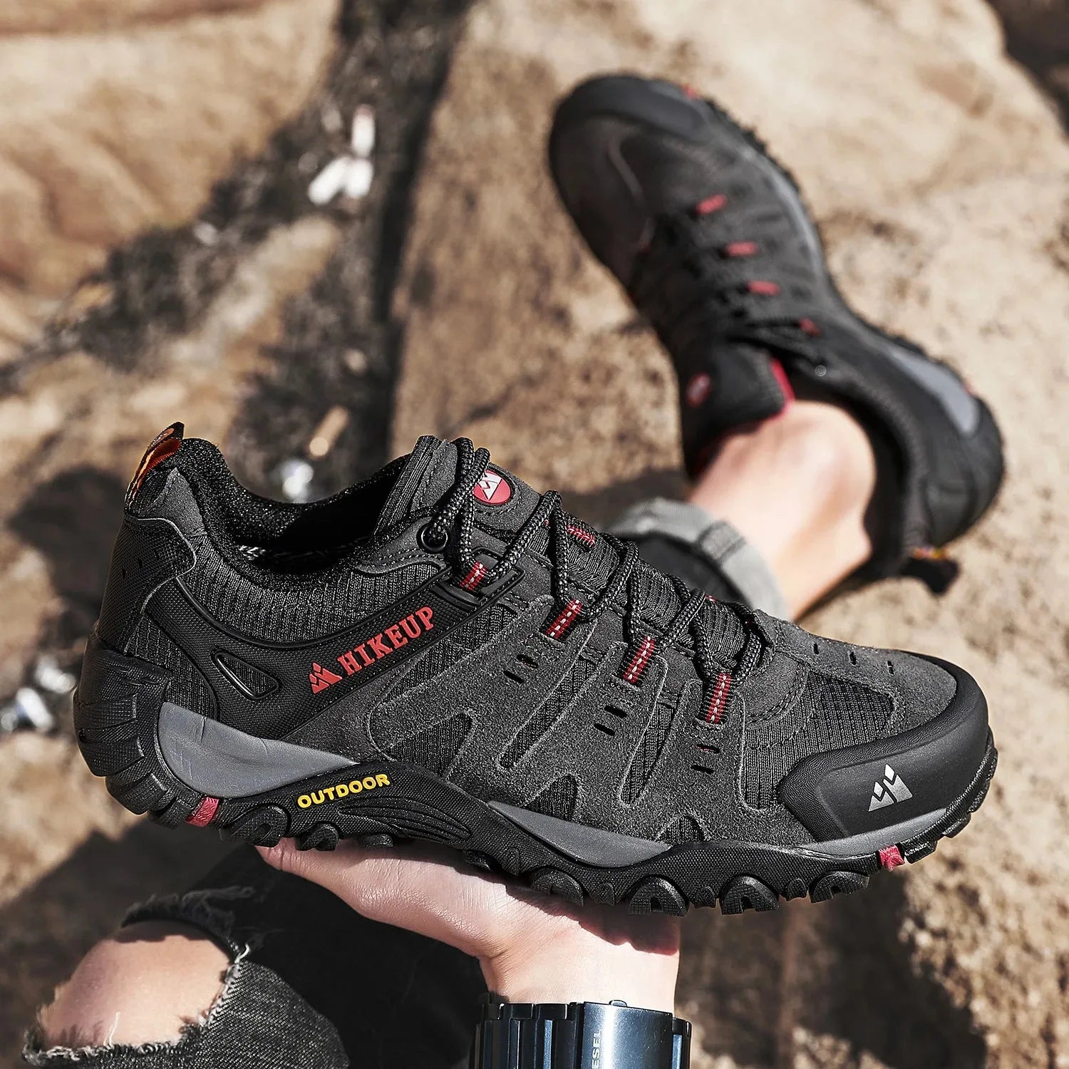 Chaussure Randonnée Homme Basse – Respirantes & Polyvalentes Outdoor - HikeRidge
