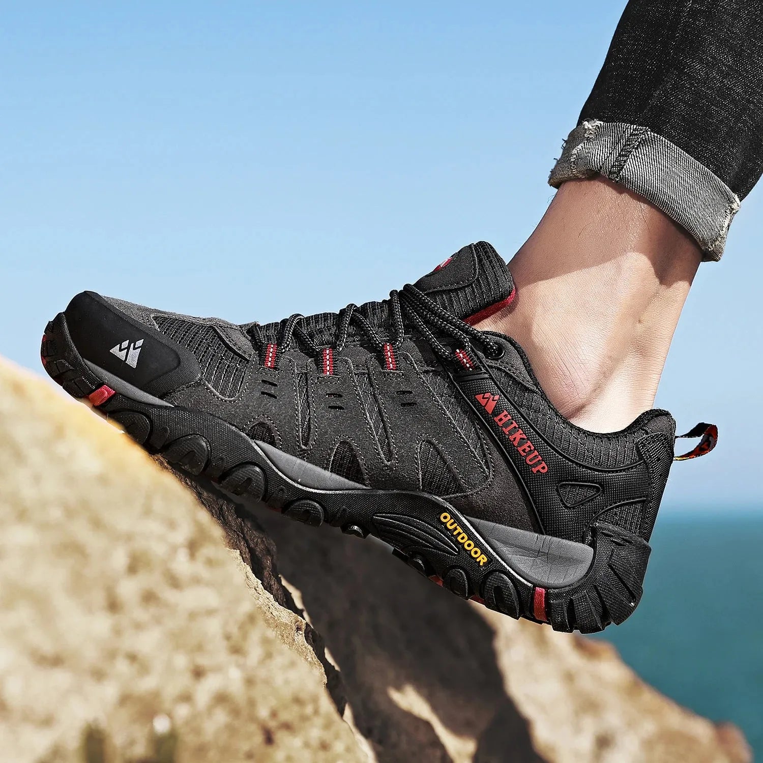 Chaussure Randonnée Homme Basse – Respirantes & Polyvalentes Outdoor - HikeRidge