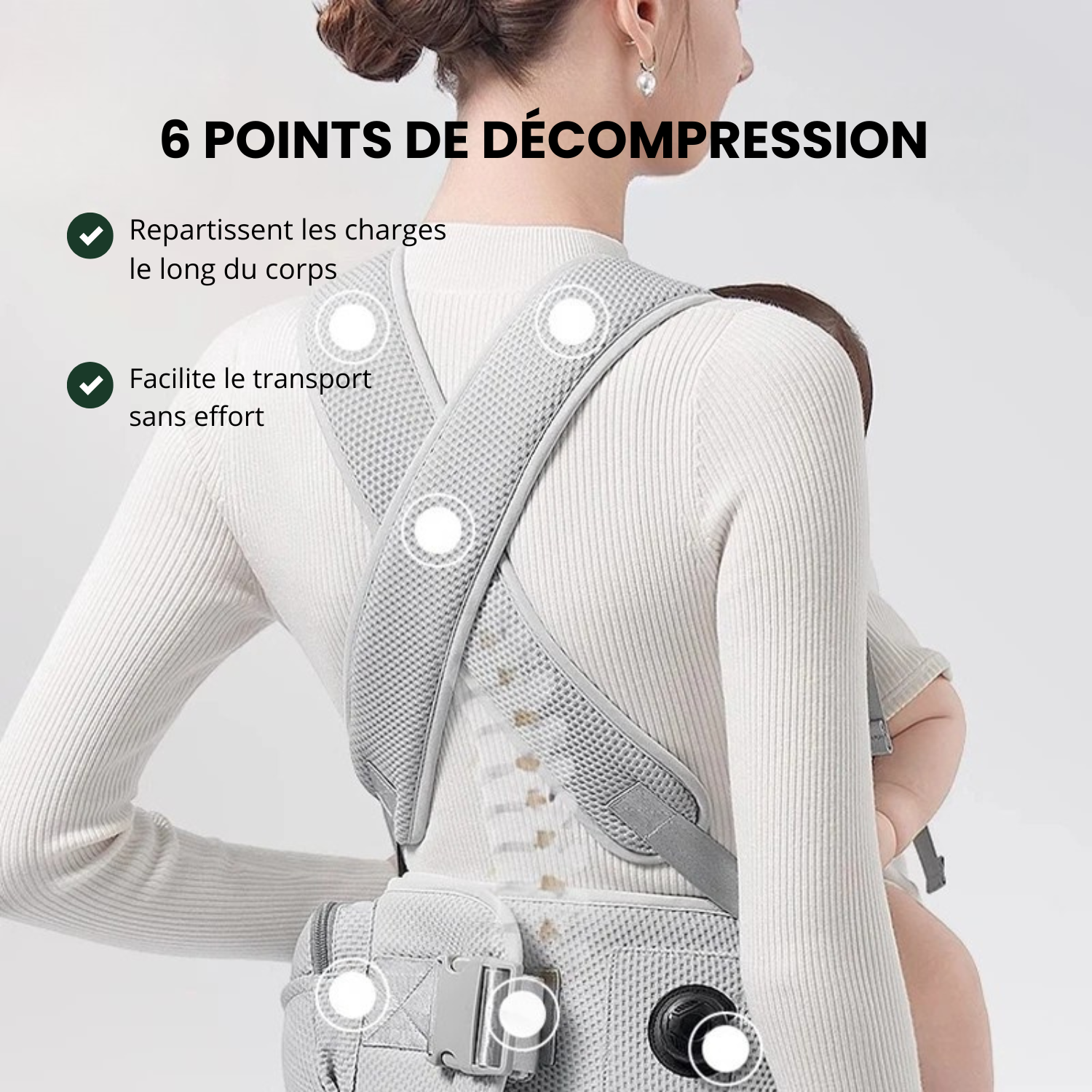 Porte bébé Randonnée Ergonomique - Abc