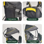 Porte bébé Randonnée Dorsal avec Abris & Protection - TrekKid Air Pro