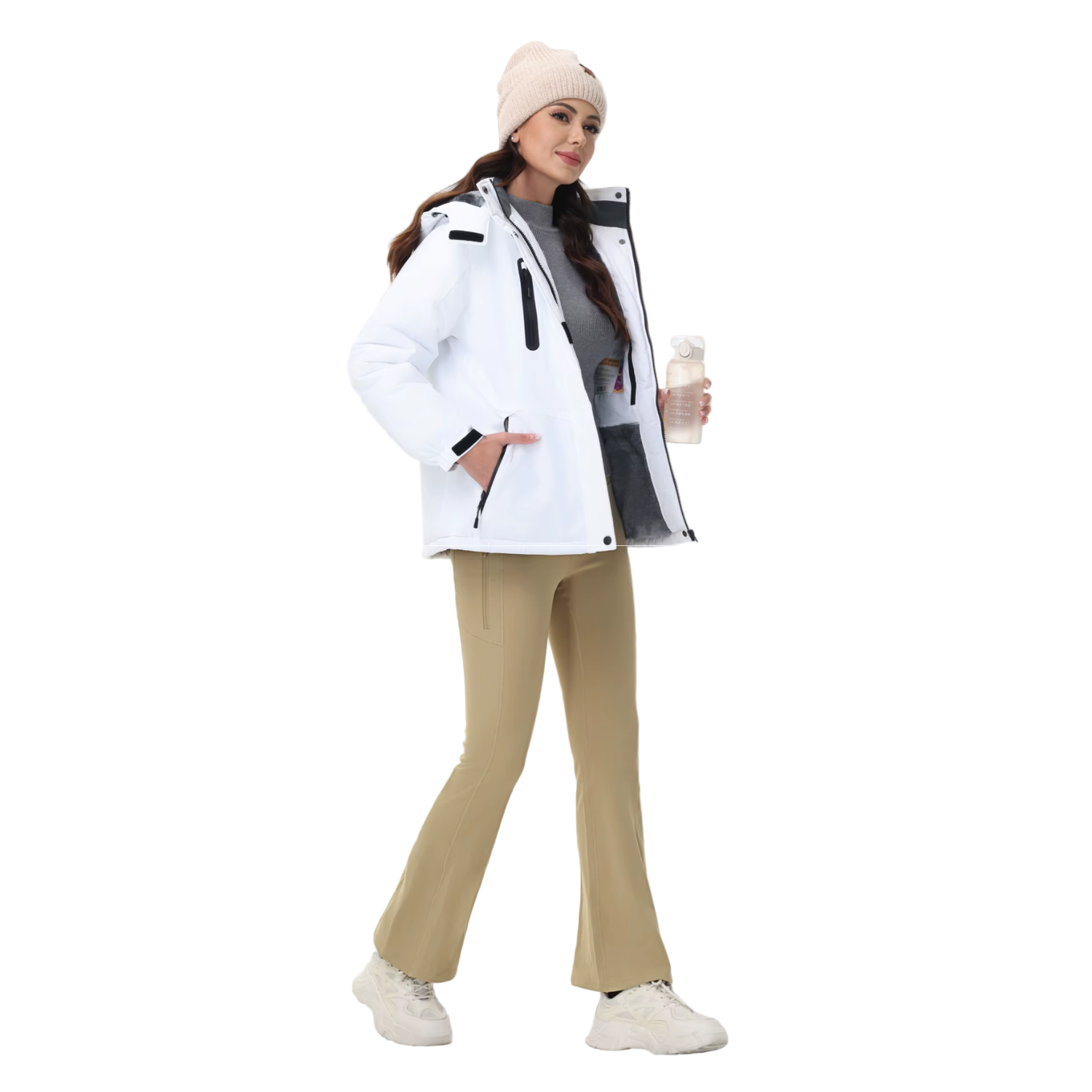 Pantalon Randonnée Femme en Legging Taille Haute - Glowy Pants